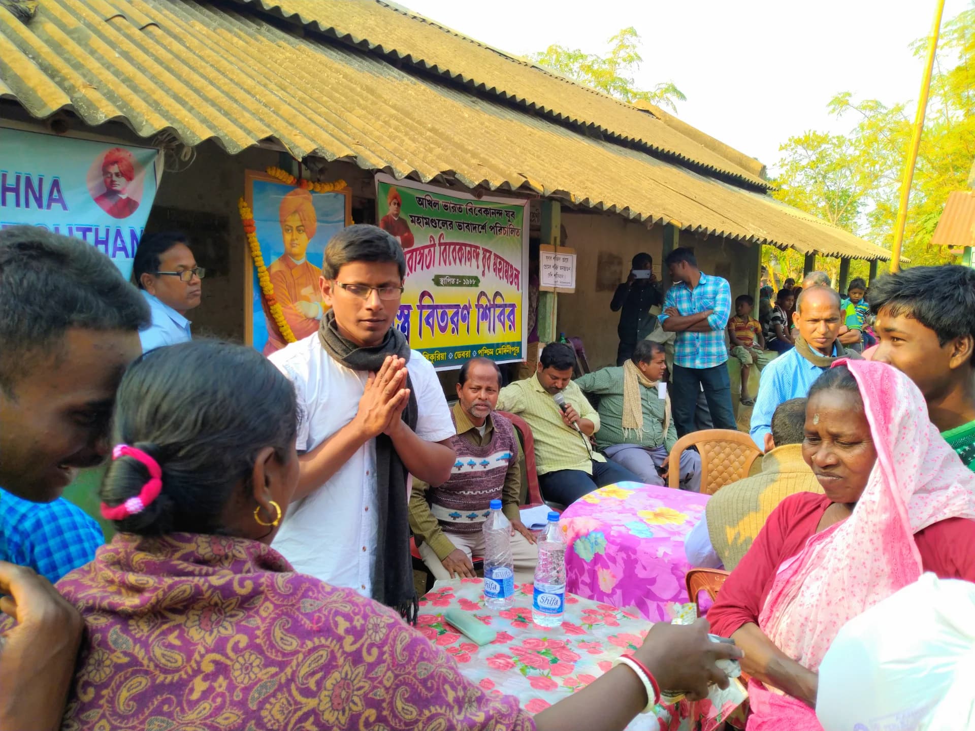 Service to Living Beings Is Service to God.
